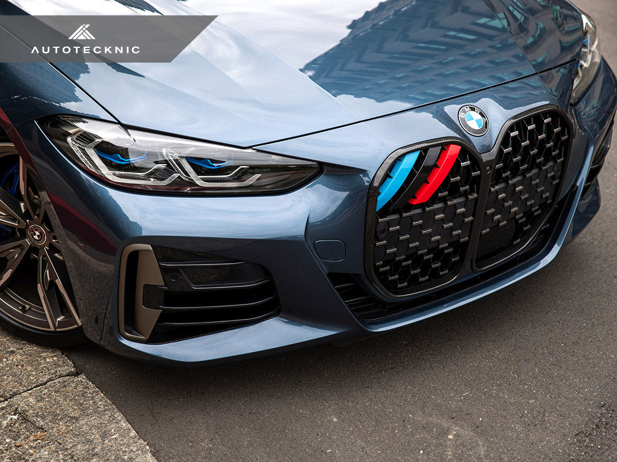 AutoTecknic Replacement Dry Carbon Grille Surround - BMW G22 4-Series Coupe