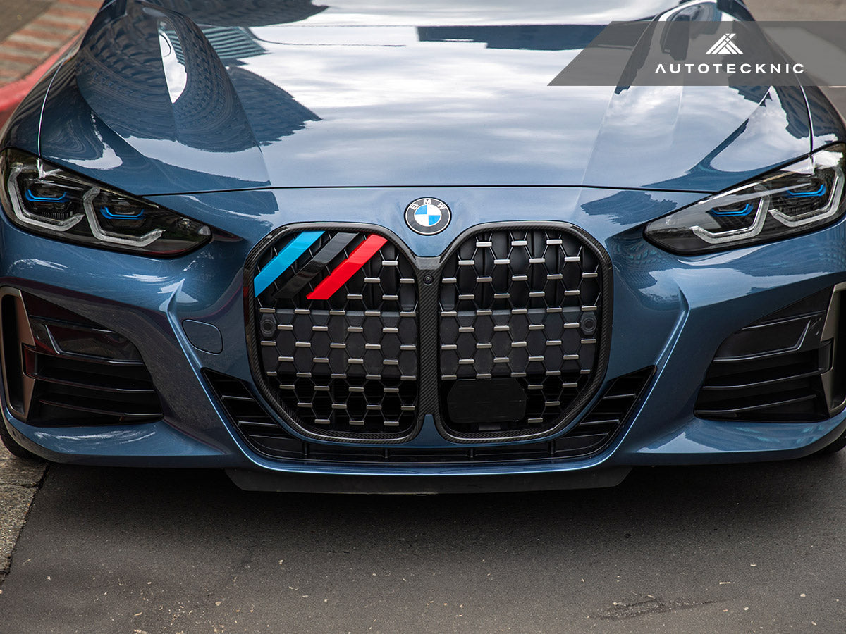 AutoTecknic Replacement Dry Carbon Grille Surround - BMW G22 4-Series Coupe