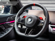 Load image into Gallery viewer, AutoTecknic Carbon Fiber Steering Wheel Trim - BMW G90/ G99 M5