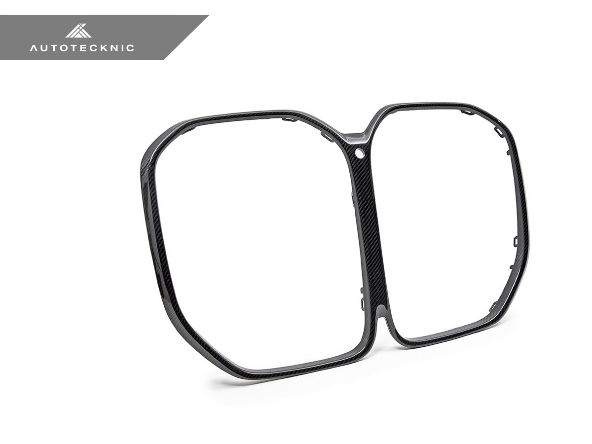 AutoTecknic Replacement Dry Carbon Grille Surround - BMW G22 4-Series Coupe