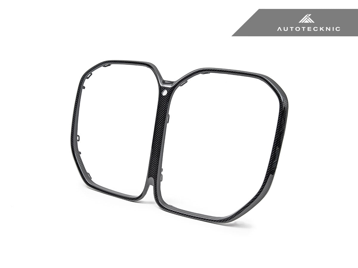 AutoTecknic Replacement Dry Carbon Grille Surround - BMW G22 4-Series Coupe