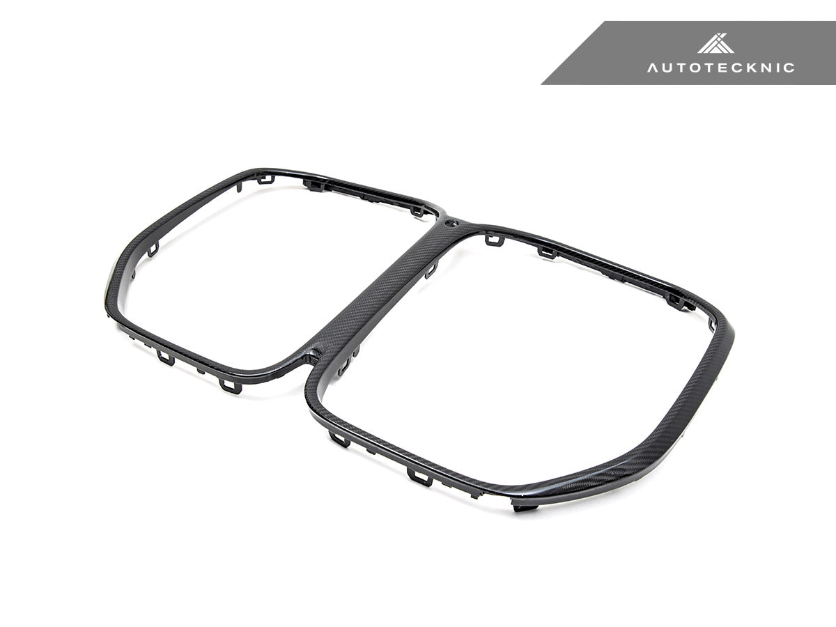 AutoTecknic Replacement Dry Carbon Grille Surround - BMW G22 4-Series Coupe