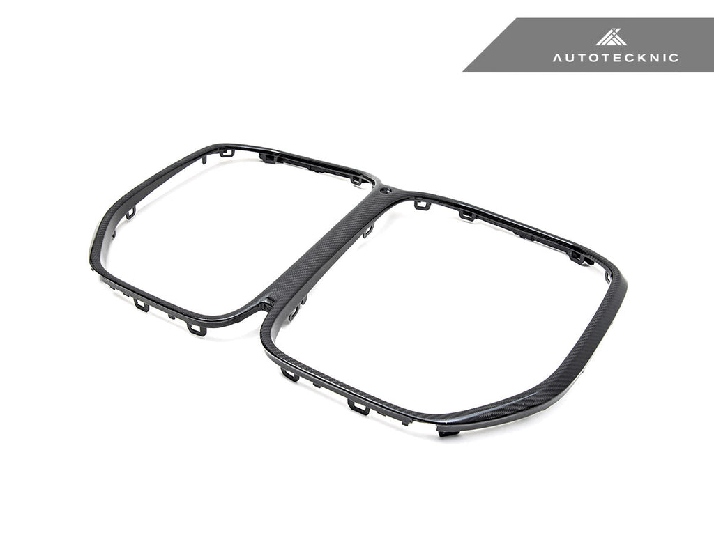 AutoTecknic Replacement Dry Carbon Grille Surround - BMW G22 4-Series Coupe