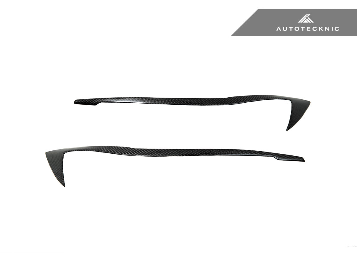 AutoTecknic Carbon Fiber Headlight Trim Set - BMW G20 3-Series Pre-LCI