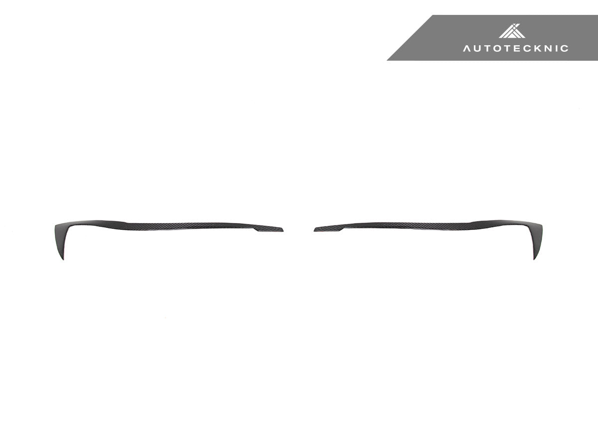 AutoTecknic Carbon Fiber Headlight Trim Set - BMW G20 3-Series Pre-LCI