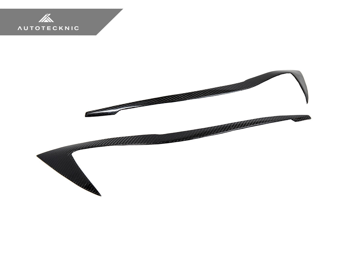 AutoTecknic Carbon Fiber Headlight Trim Set - BMW G20 3-Series Pre-LCI