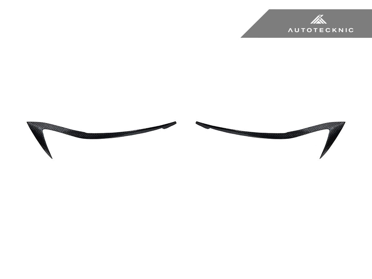 AutoTecknic Carbon Fiber Headlight Trim Set - BMW G20 3-Series Pre-LCI
