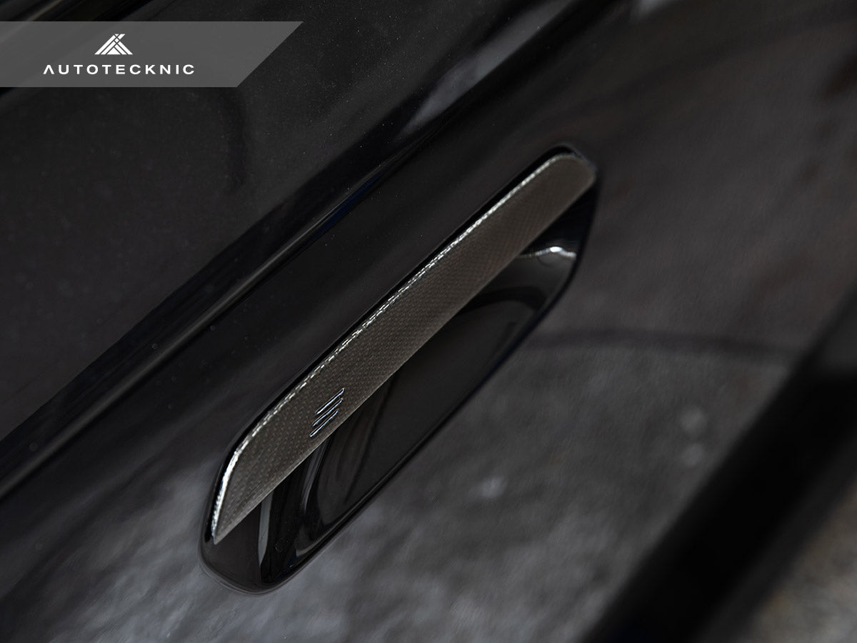 AutoTecknic Dry Carbon Door Handle Trim Set - BMW G42 2-Series Coupe