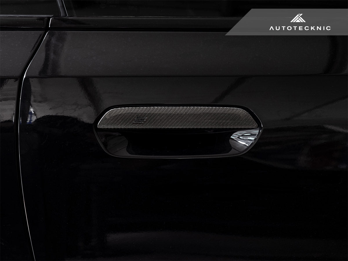 AutoTecknic Dry Carbon Door Handle Trim Set - BMW G42 2-Series Coupe