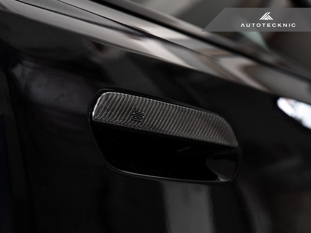 AutoTecknic Dry Carbon Door Handle Trim Set - G87 M2