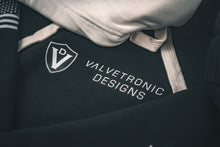 Load image into Gallery viewer, Valvetronic Designs Black &amp; White Hoodie