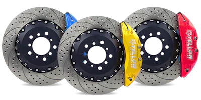 Yellow Speed Racing Rear 6 Piston Ultra Big Brake Kit - Mini Cooper / Cooper S 2014-2024 (F55)