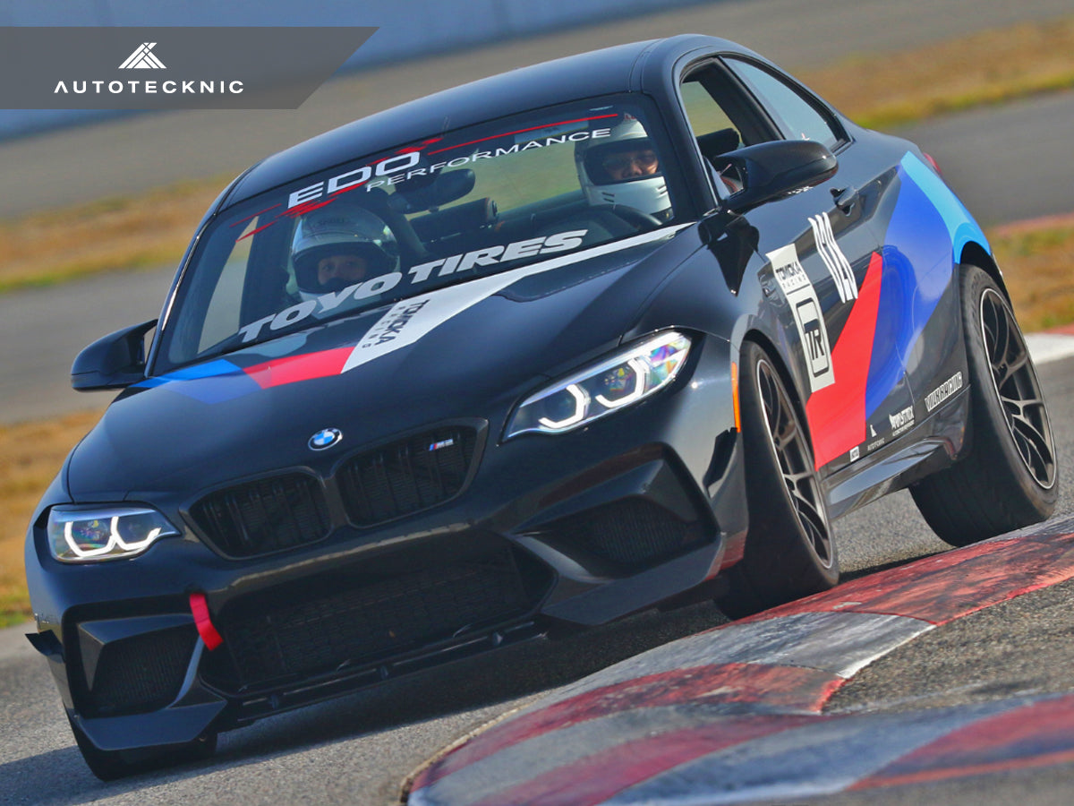 AutoTecknic Dry Carbon Performante Aero Splitters - BMW F87 M2 Competition