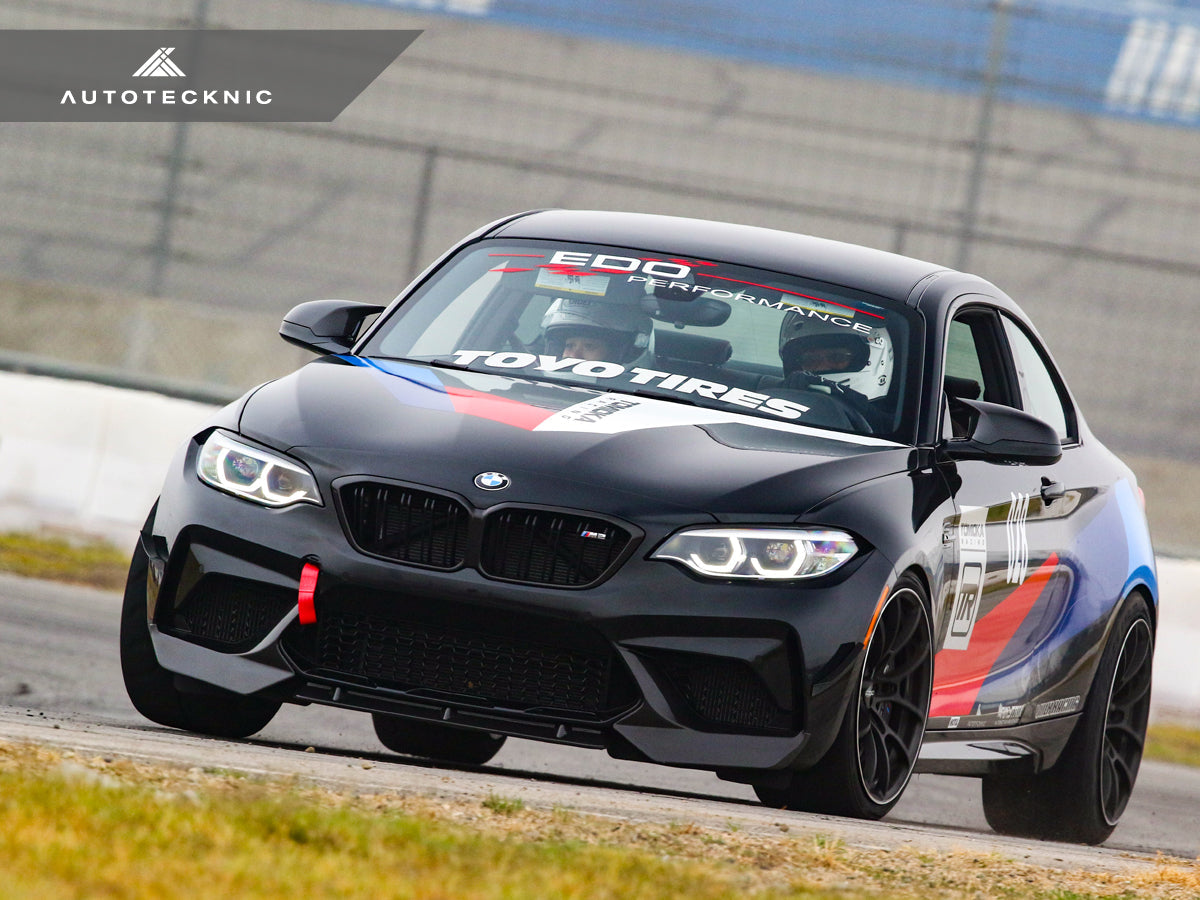AutoTecknic Dry Carbon Performante Aero Splitters - BMW F87 M2 Competition