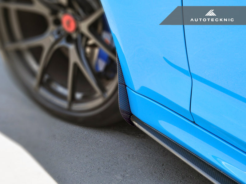 AutoTecknic Carbon Fiber Front Splash Guards - BMW F90 M5