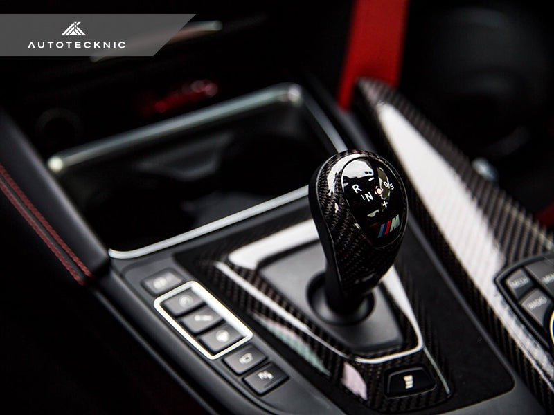 AutoTecknic Carbon Fiber Gear Selector Cover - BMW F06/ F12/ F13 M6