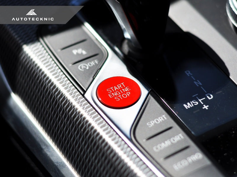 AutoTecknic Red Start Stop Button - BMW G01 X3 | G02 X4