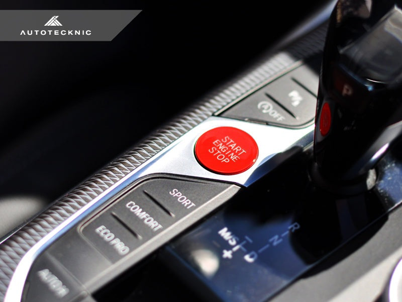 AutoTecknic Red Start Stop Button - BMW G01 X3 | G02 X4