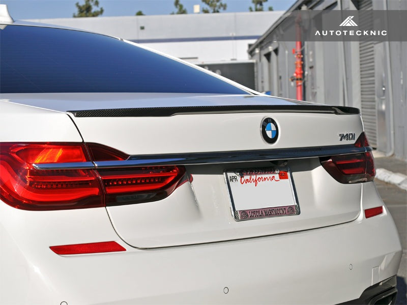 AutoTecknic Carbon Fiber Trunk Lip Spoiler - BMW G11/ G12 7-Series