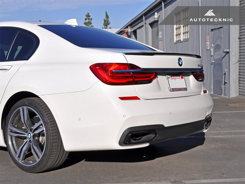 AutoTecknic Carbon Fiber Trunk Lip Spoiler - BMW G11/ G12 7-Series