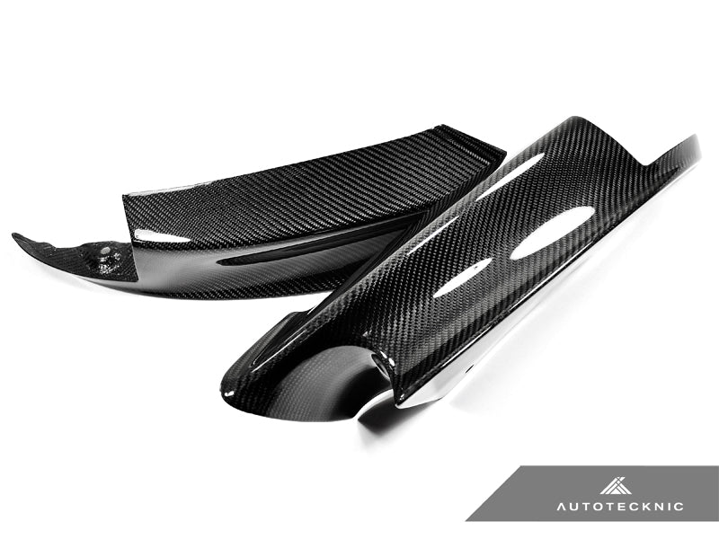 AutoTecknic Dry Carbon Fiber Performante Aero Splitters - BMW F10 M5