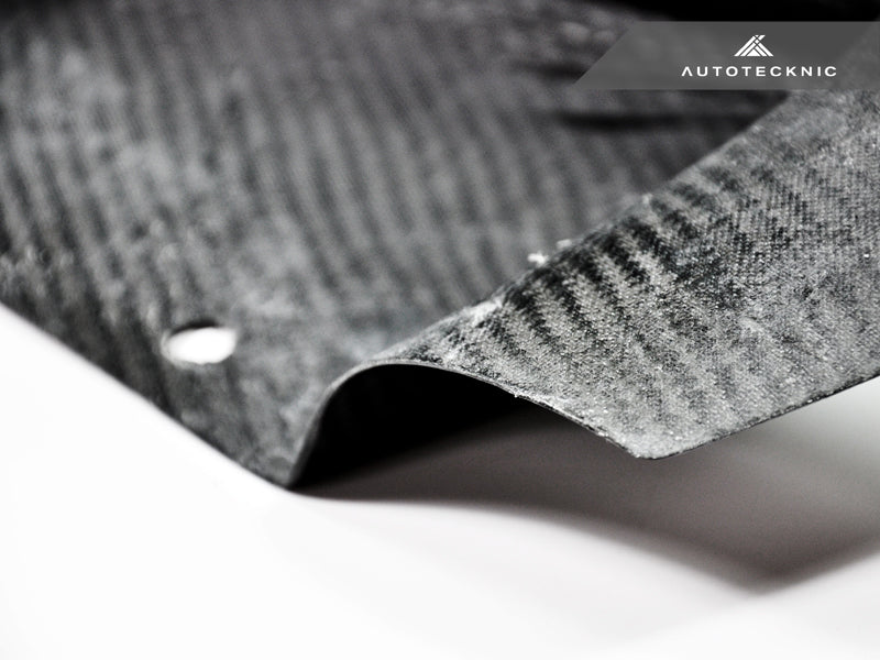 AutoTecknic Dry Carbon Fiber Performante Aero Splitters - BMW F10 M5