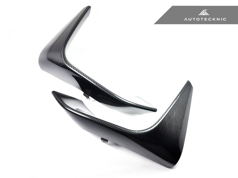AutoTecknic Dry Carbon Fiber Performante Aero Splitters - BMW F80 M3 | F82 M4