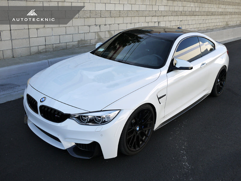 AutoTecknic Dry Carbon Fiber Performante Aero Splitters - BMW F80 M3 | F82 M4