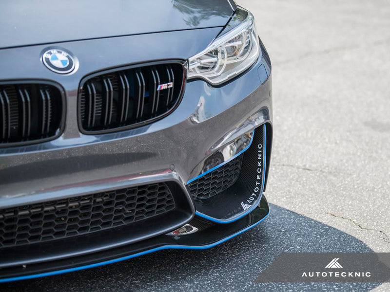 AutoTecknic Dry Carbon Fiber Performante Aero Splitters - BMW F80 M3 | F82 M4