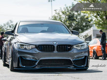 Load image into Gallery viewer, AutoTecknic Dry Carbon Fiber Performante Aero Splitters - BMW F80 M3 | F82 M4