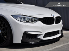 Load image into Gallery viewer, AutoTecknic Dry Carbon Fiber Performante Aero Splitters - BMW F80 M3 | F82 M4