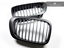 Load image into Gallery viewer, AutoTecknic Stealth Black Front Grille Set - BMW E46 3-Series Coupe Pre-Facelift | M3