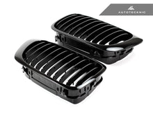 Load image into Gallery viewer, AutoTecknic Gloss Black Front Grille Set - BMW E46 3-Series Coupe Pre-Facelift | M3