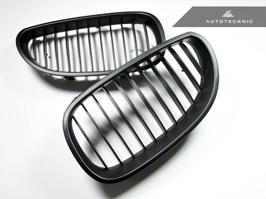 AutoTecknic Stealth Black Front Grille Set - BMW E60 5-Series | M5