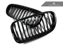 Load image into Gallery viewer, AutoTecknic Gloss Black Front Grille Set - BMW F10 Sedan | F11 Wagon | 5-Series