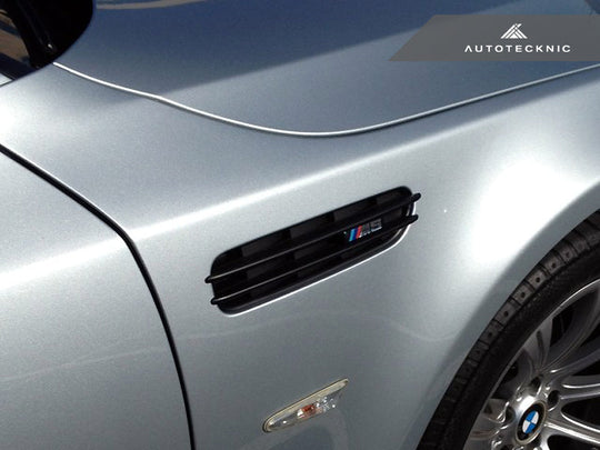 AutoTecknic Replacement Stealth Black Fender Gills - BMW E60 M5 Sedan | E61 M5 Wagon