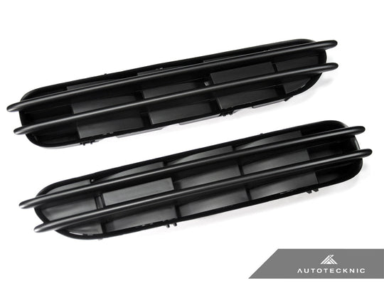 AutoTecknic Replacement Stealth Black Fender Gills - BMW E60 M5 Sedan | E61 M5 Wagon