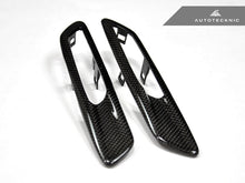 Load image into Gallery viewer, AutoTecknic Replacement Carbon Fiber Fender Light Trims - BMW F10 Sedan | F11 Wagon | 5-Series