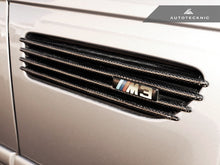 Load image into Gallery viewer, AutoTecknic Replacement Carbon Fiber Fender Gills - BMW E46 Coupe &amp; Cabrio | M3