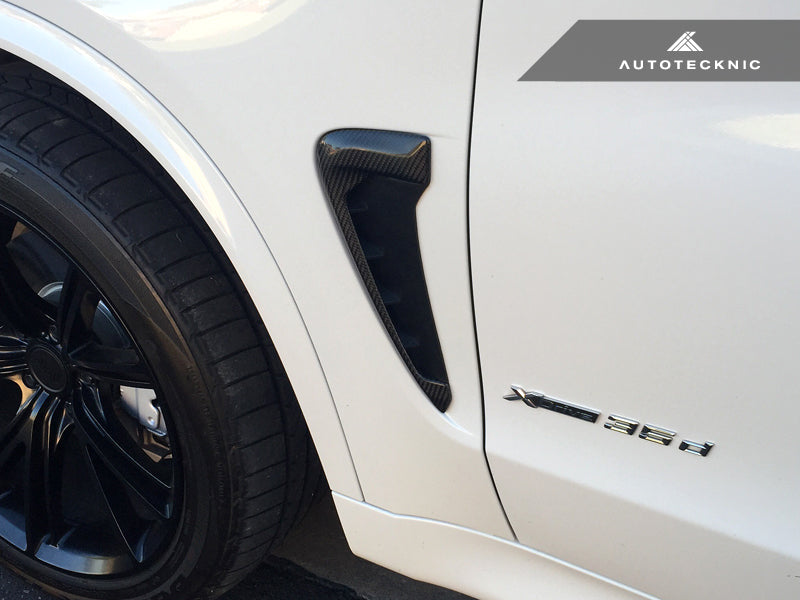 AutoTecknic Replacement Carbon Fiber Fender Trims - BMW F15 X5 | F85 X5M