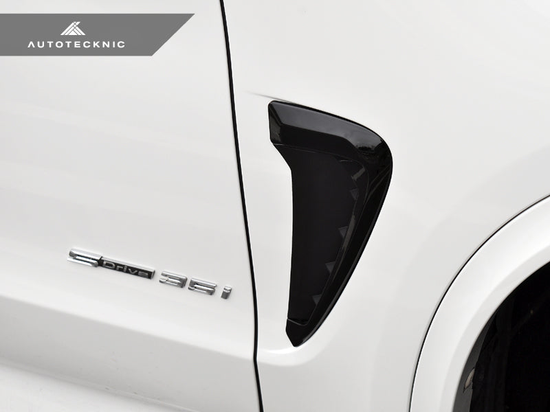 AutoTecknic Replacement Glazing Black Fender Trims - BMW F15 X5 | F85 X5M