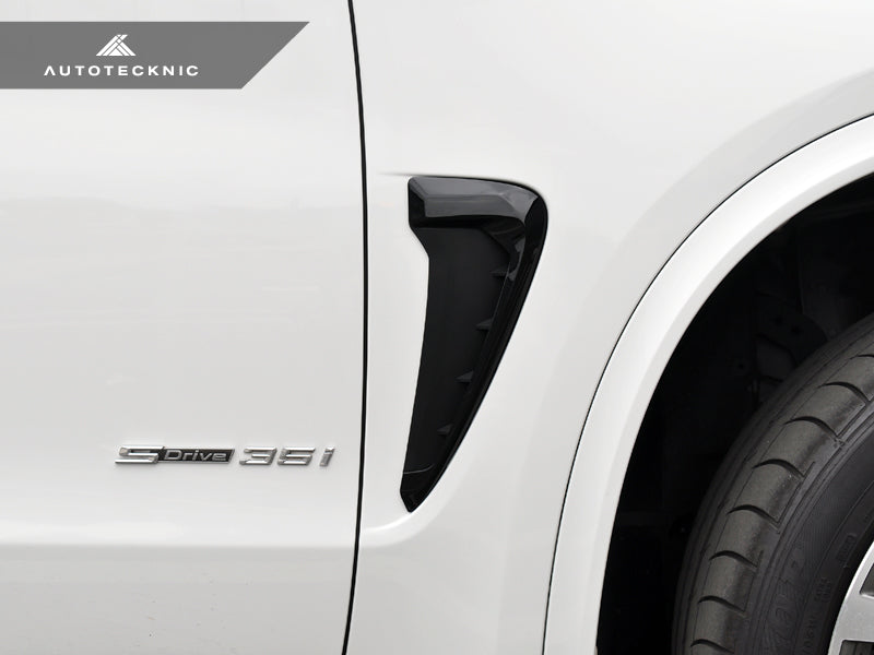 AutoTecknic Replacement Glazing Black Fender Trims - BMW F15 X5 | F85 X5M