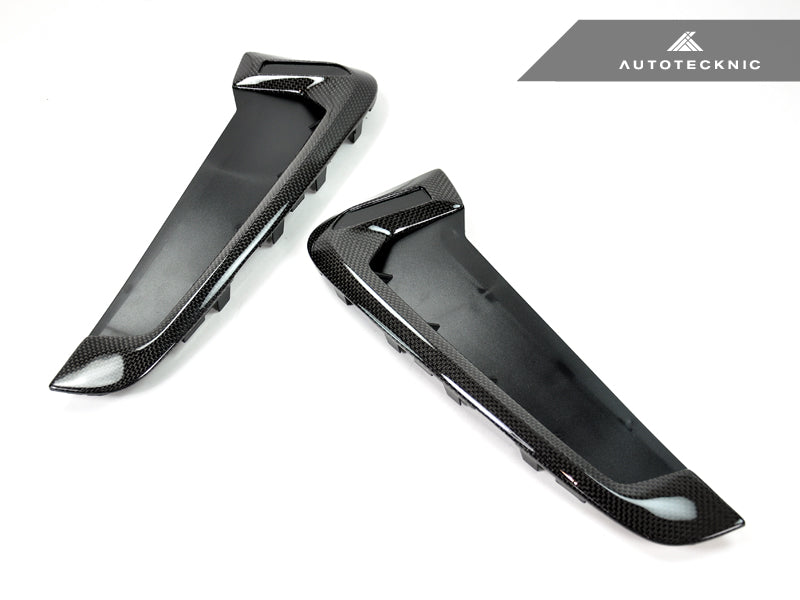 AutoTecknic Replacement Carbon Fiber Fender Trims - BMW F16 X6 | F86 X6M