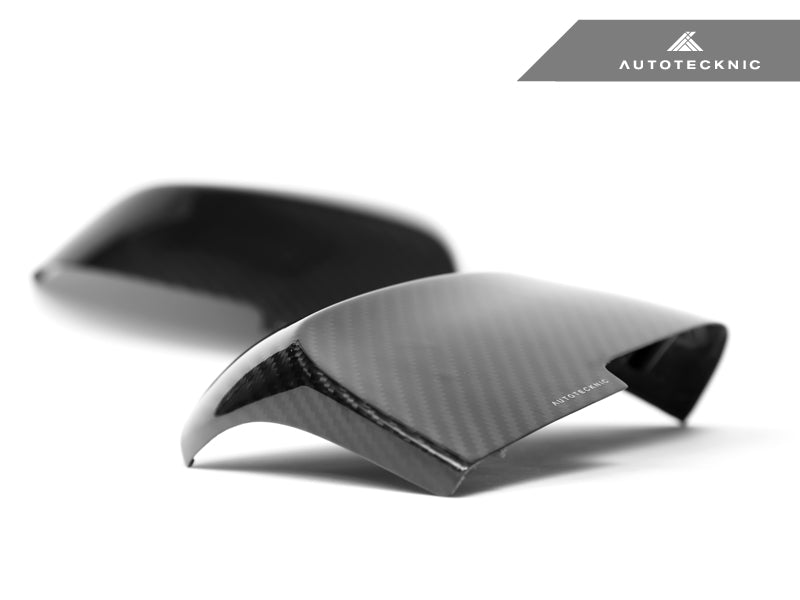 AutoTecknic Replacement Dry Carbon Mirror Covers - BMW E84 X1 | F20 1-Series | F22 2-Series | F30 3-Series | F32/ F36 4-Series | F87 M2