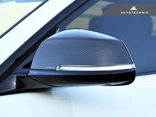 Load image into Gallery viewer, AutoTecknic Replacement Dry Carbon Mirror Covers - BMW E84 X1 | F20 1-Series | F22 2-Series | F30 3-Series | F32/ F36 4-Series | F87 M2