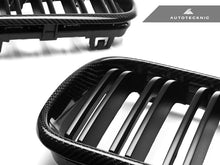 Load image into Gallery viewer, AutoTecknic Dual-Slats Carbon Fiber Front Grille Set - BMW F87 M2 | F22 2-Series
