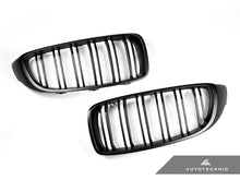 Load image into Gallery viewer, AutoTecknic Dual-Slats Stealth Black Front Grille Set - F32/ F36 4-Series | F80 M3 | F82 M4