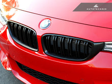Load image into Gallery viewer, AutoTecknic Dual-Slats Stealth Black Front Grille Set - F32/ F36 4-Series | F80 M3 | F82 M4