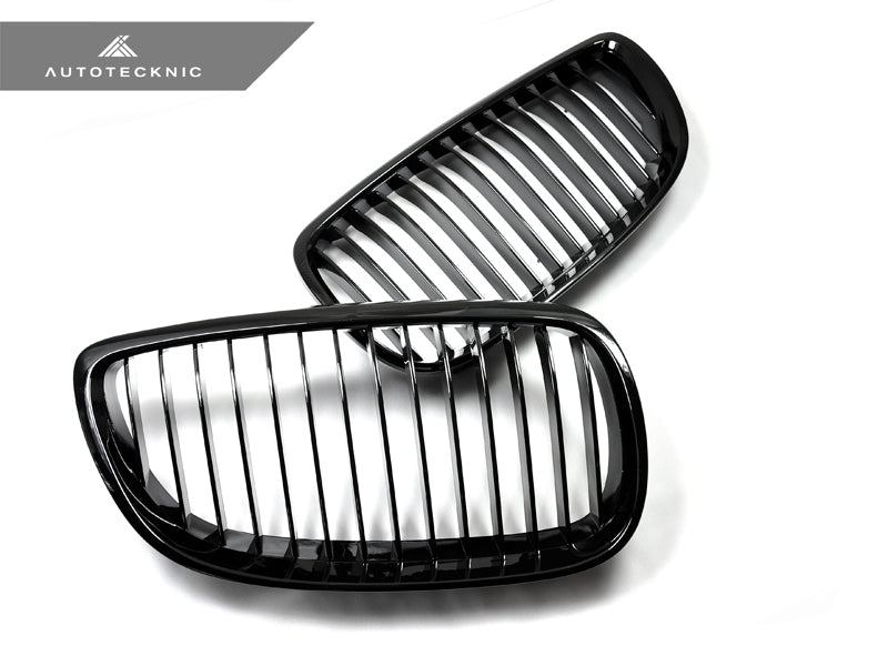 AutoTecknic Glazing Black Front Grille Set - E92/ E93 3-Series Pre-LCI (Including E9X M3)