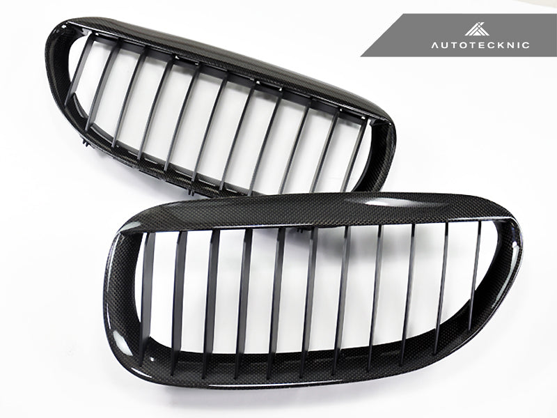 AutoTecknic Carbon Fiber Front Grille Set - BMW E63/ E64 6-Series & M6
